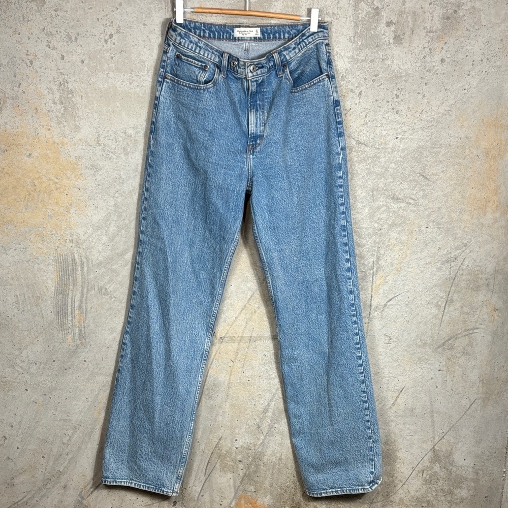 Abercrombie & Fitch Light Blue Denim Pants
